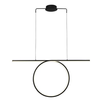 Lampadario LED sospeso su cavo ODETTA LED/42W/230V 4000K nero