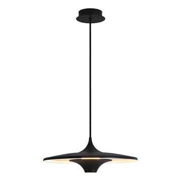 Lampadario LED sospeso su cavo RENE LED/19W/230V CRI 90 nero