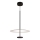 Lampadario LED sospeso su cavo ROSS LED/13W/230V nero/bianco