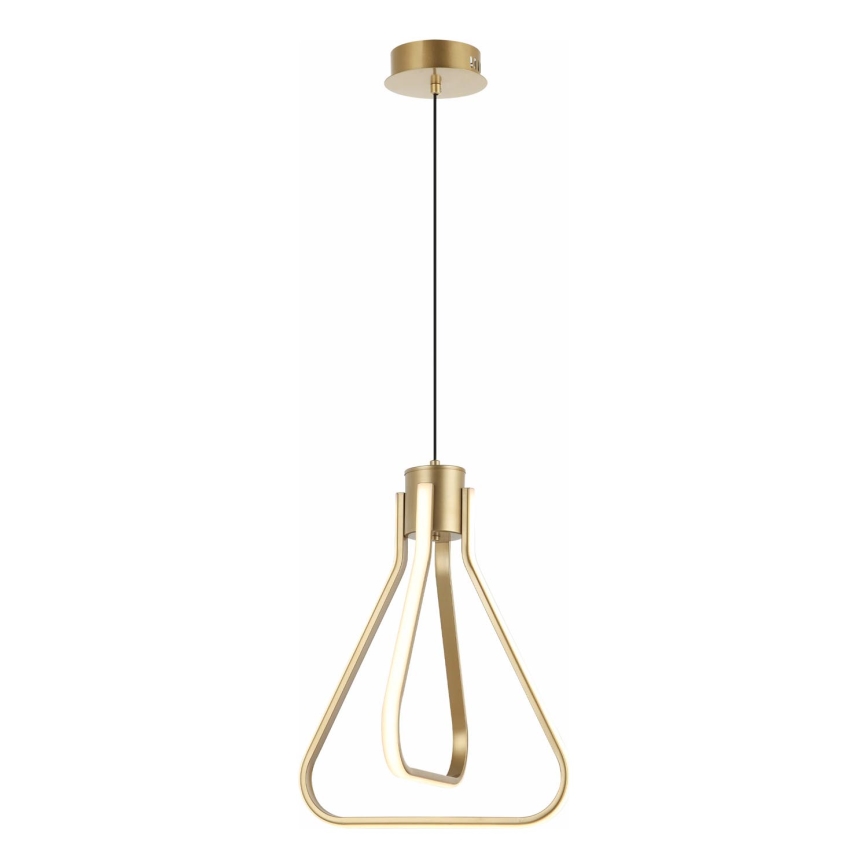 Lampadario LED sospeso ZING LED/19W/230V, finitura oro