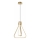 Lampadario LED sospeso ZING LED/19W/230V, finitura oro