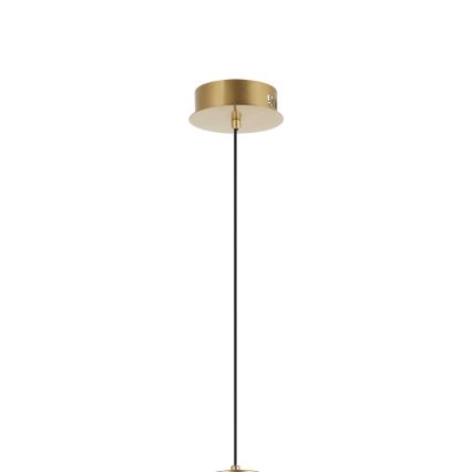 Lampadario LED sospeso ZING LED/19W/230V, finitura oro