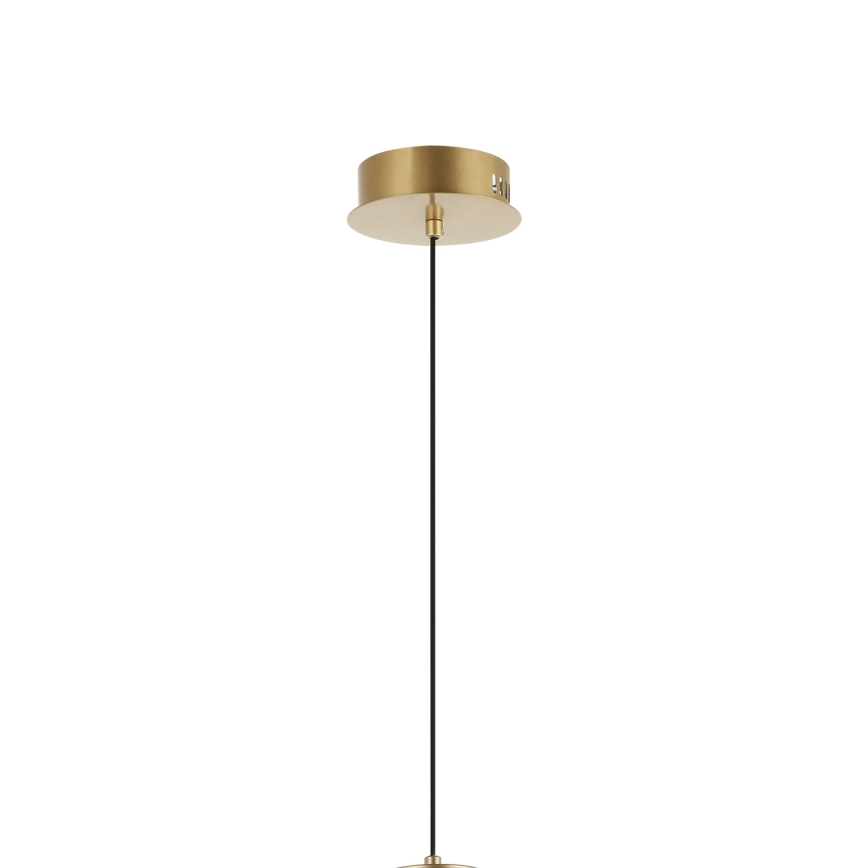 Lampadario LED sospeso ZING LED/19W/230V, finitura oro