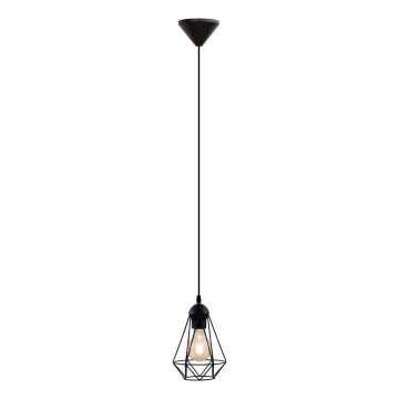 Lampadario LED su cavo 1xE27/6,5W/230V 2500K nero