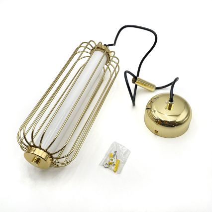 Lampadario LED su cavo BONNIE LED/15W/230V 3000K oro