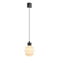 Lampadario LED su cavo CACTUS LED/3W/230V 3000K nero/bianco