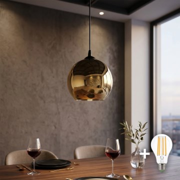 Lampadario LED su cavo CUBUS 1xE27/15W/230V