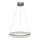 Lampadario LED su cavo GALA LED/25W/230V Ø 50 cm argento