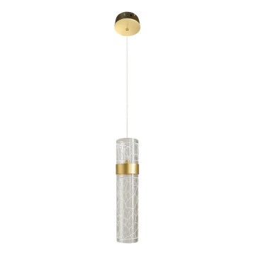 Lampadario LED su cavo LAGOS LED/8W/230V oro