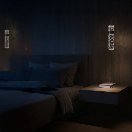 Lampadario LED su cavo LAGOS LED/8W/230V oro