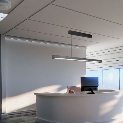 Lampadario LED a cavo LED/36W/230V 3000/4000/6400K antracite