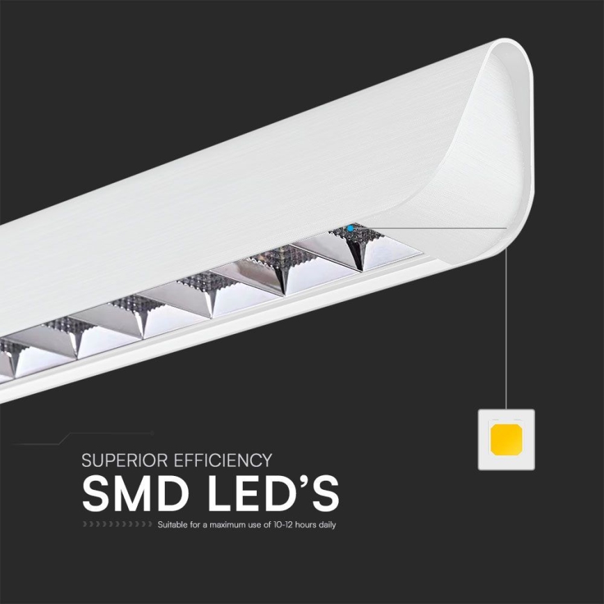 Lampadario LED su cavo LED/36W/230V 3000/4000/6400K bianco