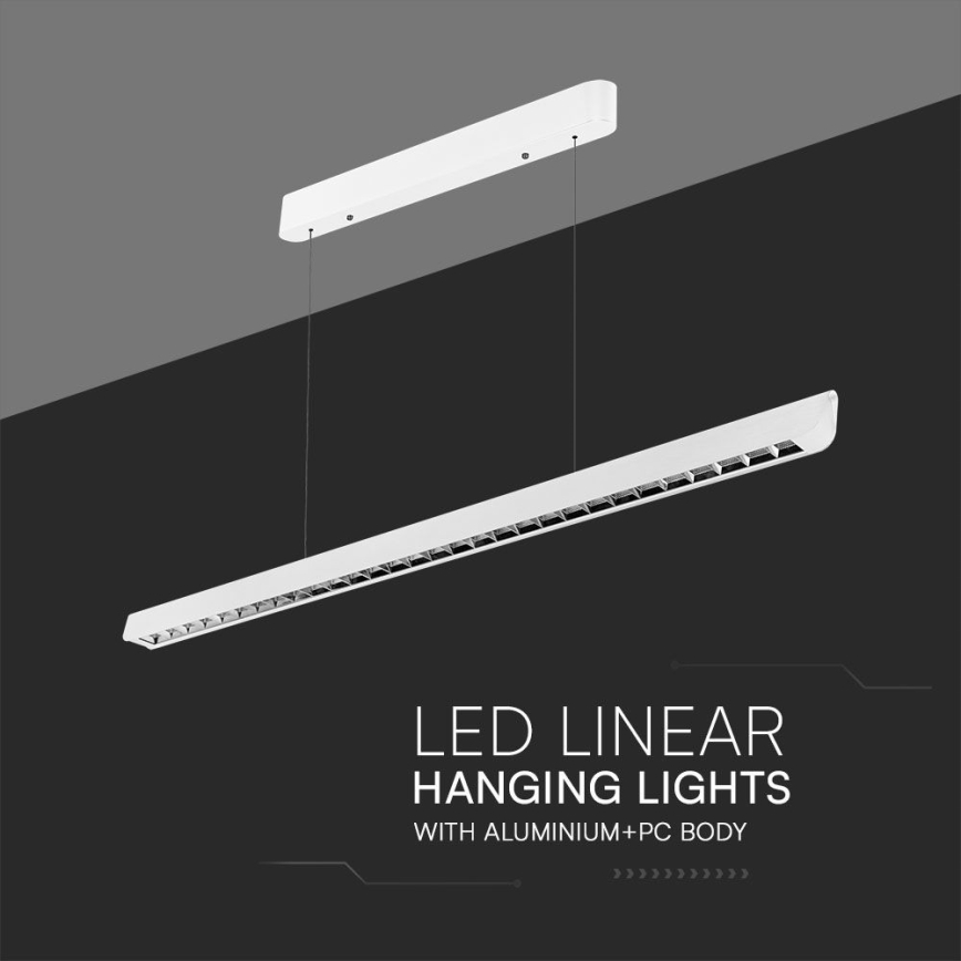 Lampadario LED su cavo LED/36W/230V 3000/4000/6400K bianco