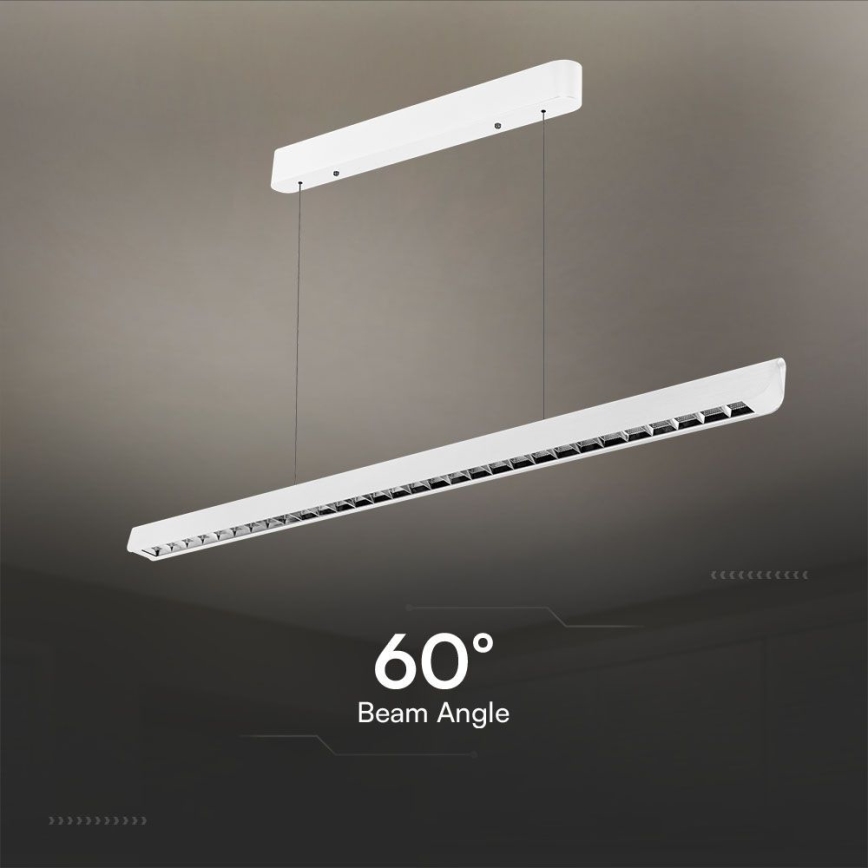 Lampadario LED su cavo LED/36W/230V 3000/4000/6400K bianco