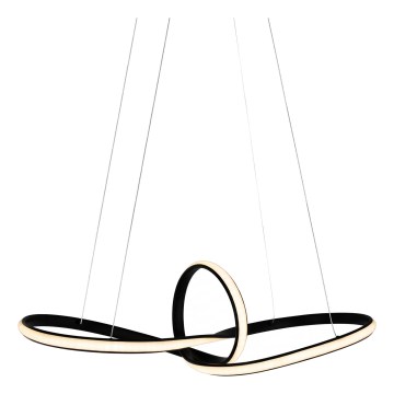 Lampadario LED su cavo LED/44W/230V nero