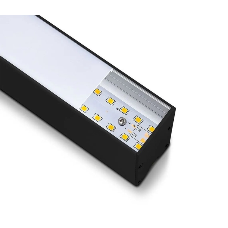 Lampadario LED a cavo CHIP SAMSUNG LED/40W/230V 4000K nero