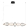 Lampadario LED su cavo SHINY LED/23W/230V bianco/oro