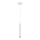 Lampadario LED su filo ALBA 1xLED/5W/230V bianco