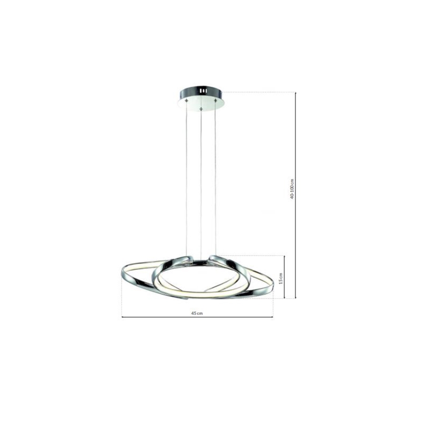 Lampadario LED su filo COPERNICUS 1xLED/46W/230V