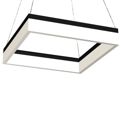 Lampadario LED su filo NERO 1xLED/32W/230V