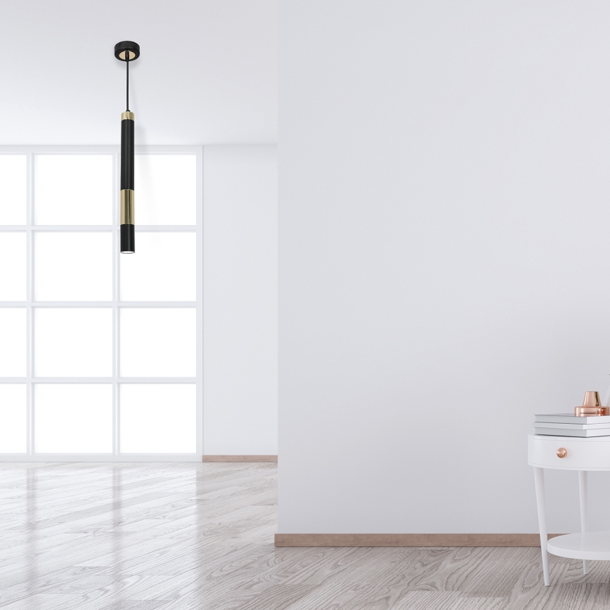 Lampadario LED su fune DALLAS 1xGU10/3W/230V