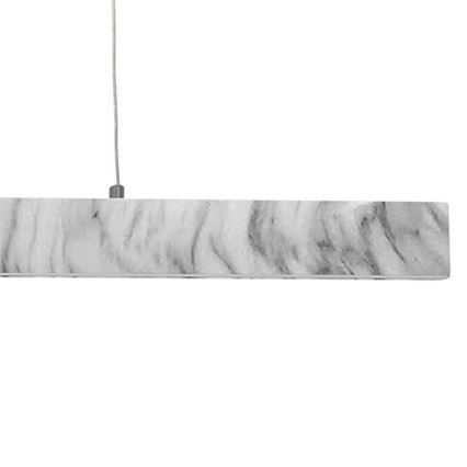 Lampadario LED su fune PIERCE LED/18W/230V  bianco/grigio