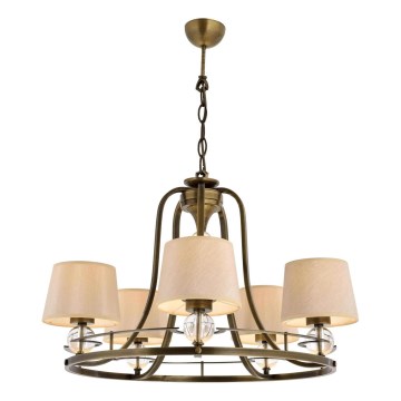 Lampadario NARA 5xE27/40W/230V ottone