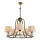 Lampadario NARA 5xE27/40W/230V ottone