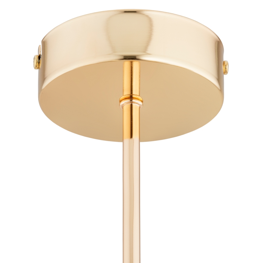 Lampadario on a pole FOTON  6xE14/40W/230V oro/bianco