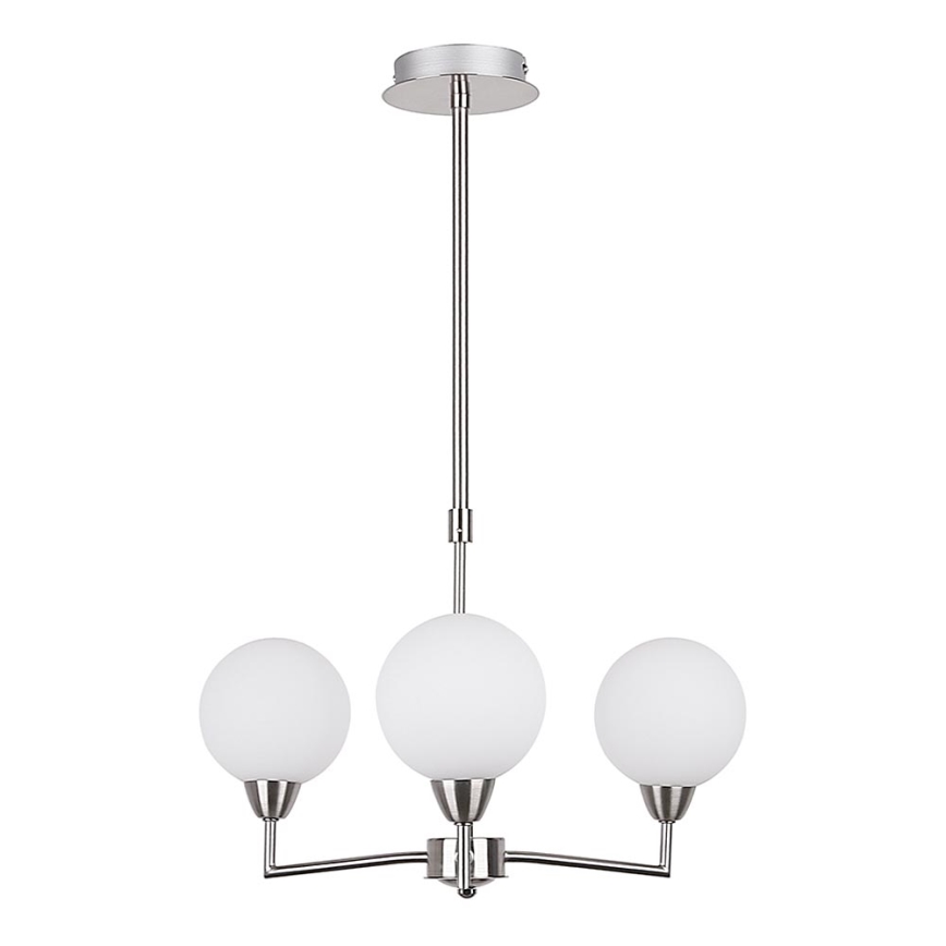 Lampadario on a pole LOGOS 3xG9/25W/230V cromo opaco