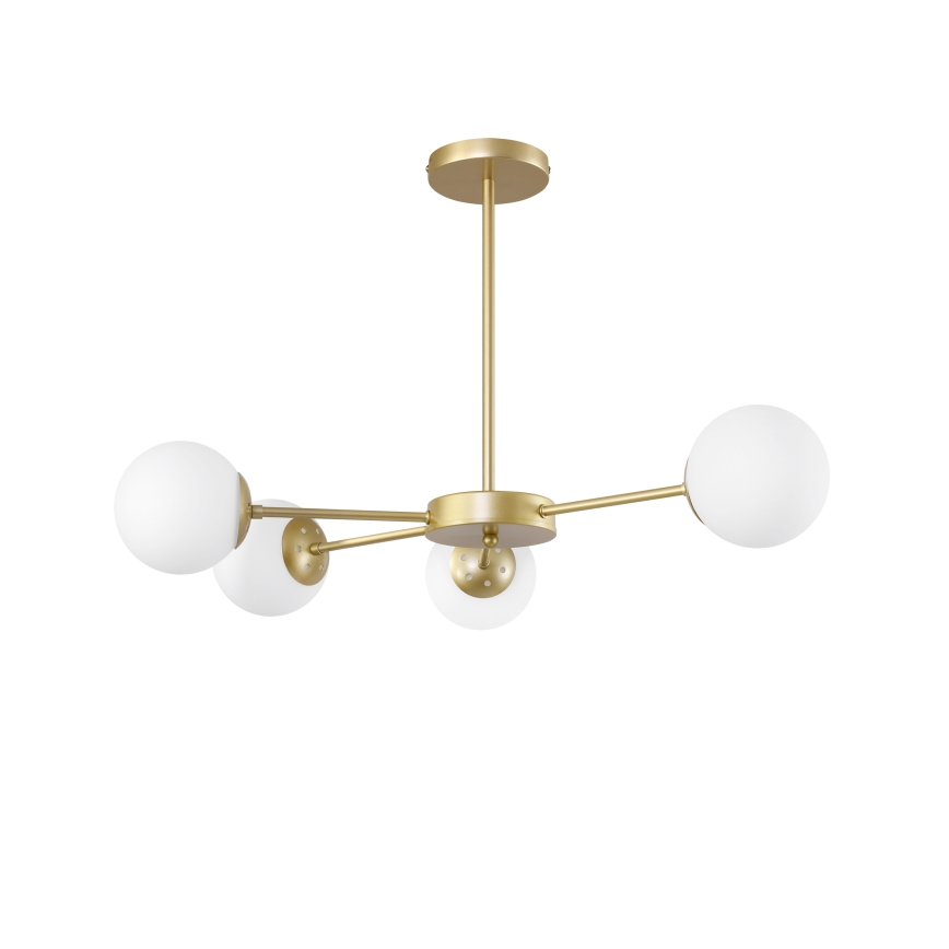 Lampadario on a pole MATI 4xG9/20W/230V oro