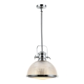 Lampadario on a pole THOR 1xE27/11W/230V cromo lucido