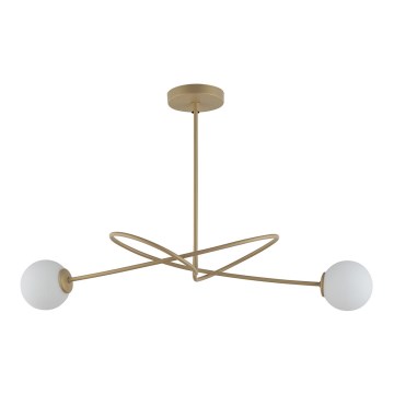 Lampadario on a pole VELVET 2xG9/12W/230V oro