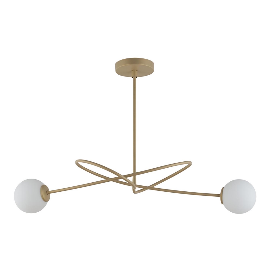 Lampadario on a pole VELVET 2xG9/12W/230V oro