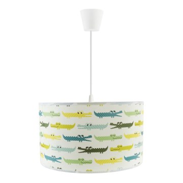 Lampadario per bambini a cavo CROCODILES 1xE27/60W/230V