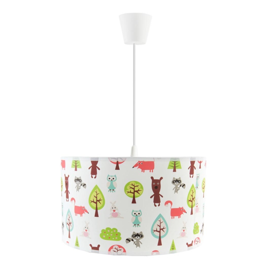 Lampadario per bambini a cavo FOREST 1xE27/60W/230V