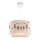 Lampadario per bambini CANDY 1xE27/40W/230V bianco/multicolore
