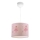 Lampadario per bambini CANDY 1xE27/40W/230V rosa