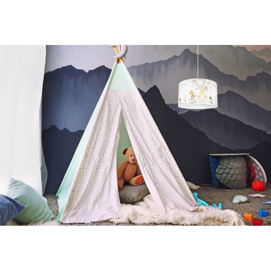 Lampadario per bambini CIRCUS 1xE27/60W/230V
