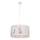 Lampadario per bambini KIDS ROOM 1xE27/60W/230V Ø 40 cm con animaletti
