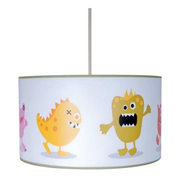 Lampadario per bambini MONSTER 1xE27/60W/230V