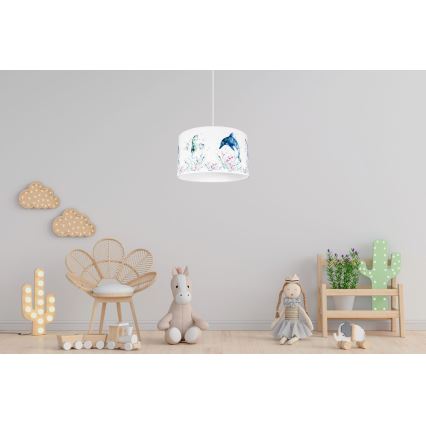 Lampadario per bambini OCEAN 1xE27/60W/230V