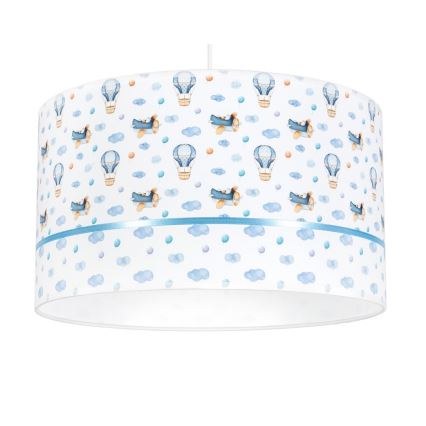 Lampadario per bambini PIKKI 1xE27/60W/230V blu