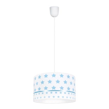 Lampadario per bambini PIKKI 1xE27/60W/230V blu
