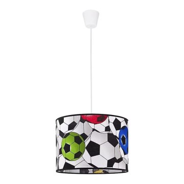 Lampadario per bambini su corda KIDS 1xE27/60W/230V calcio