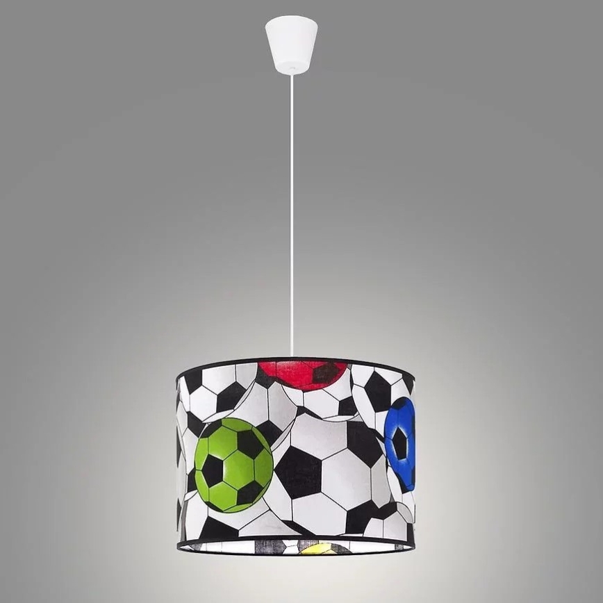 Lampadario per bambini su corda KIDS 1xE27/60W/230V calcio