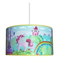 Lampadario per bambini UNICORN 1xE27/60W/230V