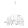 Lampadario per cameretta FARFALLA 1xE27/60W/230V bianco