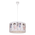 Lampadario per cameretta GIRLS VIBES 1xE27/60W/230V Ø 40 cm per ragazze