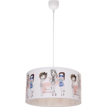 Lampadario per cameretta GIRLS VIBES 1xE27/60W/230V Ø 40 cm per ragazze
